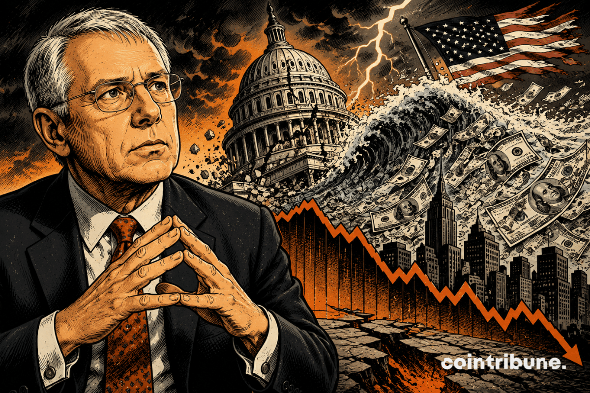 Doug Casey observe une tempête financière liée à la dette américaine.