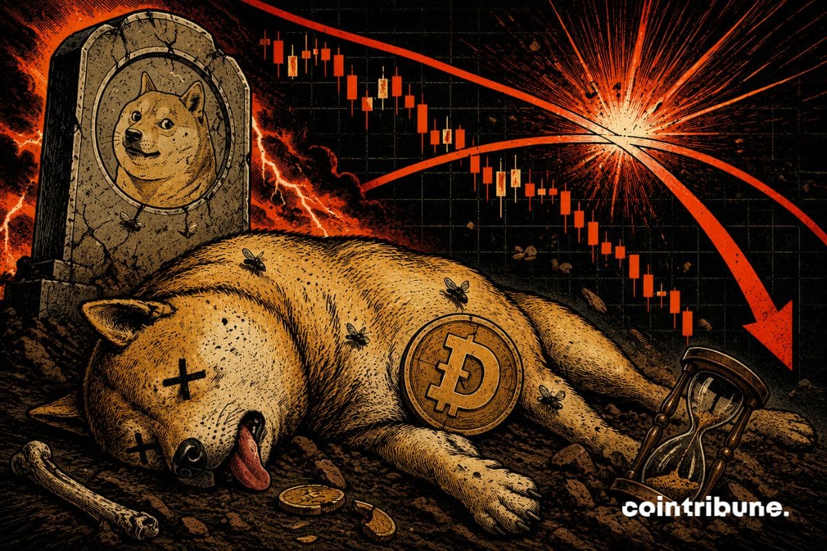 Dogecoin facing a