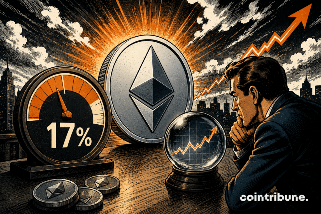 Un investisseur réfléchit sur les tendances d’Ethereum.