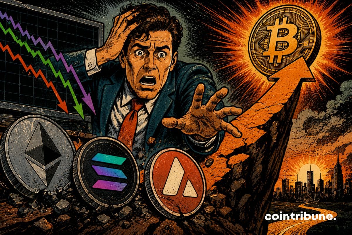 Ethereum, Solana et Avalanche ont des activités records, mais des prix en chute libre.