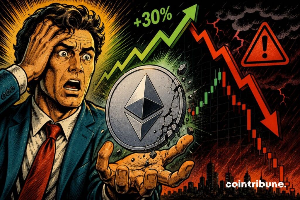 Ethereum (ETH) on alert! A sell signal appears after a 30% rally