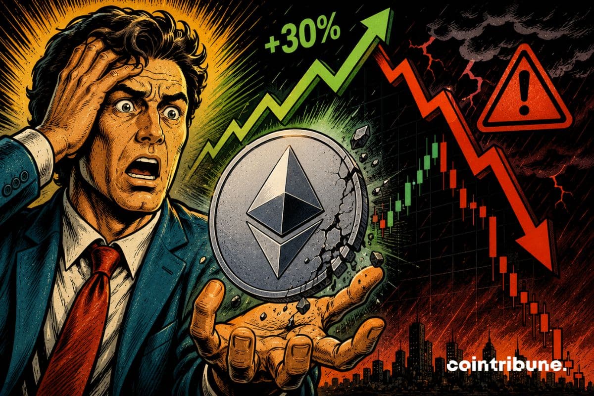 Ethereum (ETH) on alert! A sell signal appears after a 30% rally
