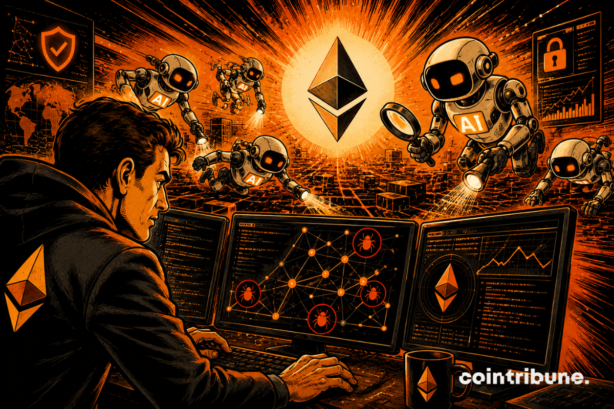 An Ethereum control room is animated by AI Agents.