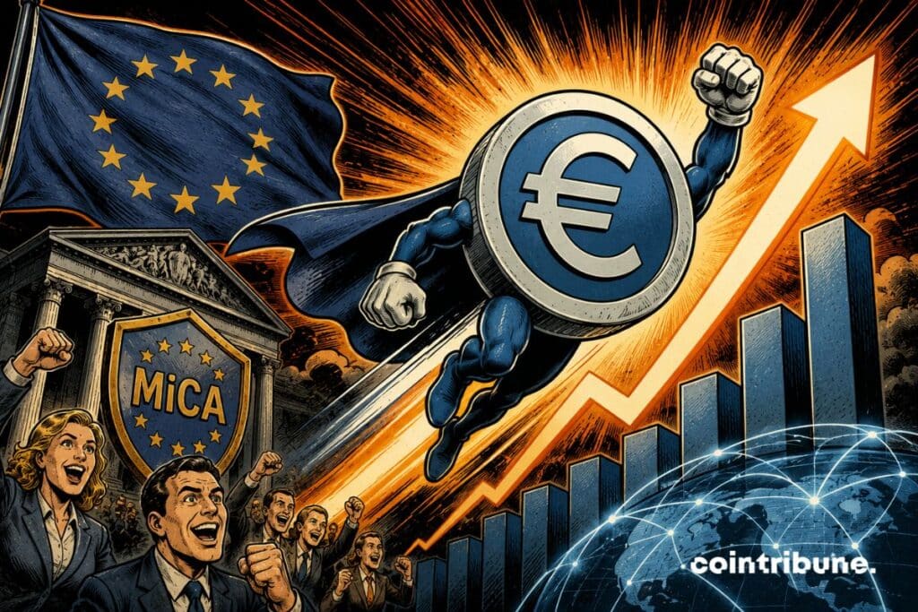 Circle’s EURC stablecoin is recording record activity levels in Europe thanks to MiCA.