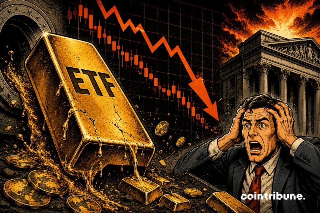 Gold ETFs lose .9 billion in June 2026.