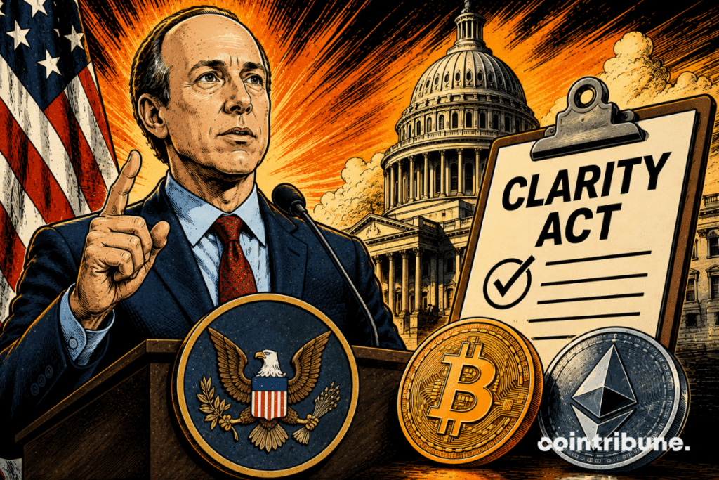 Le président de la SEC valide le CLARITY Act.