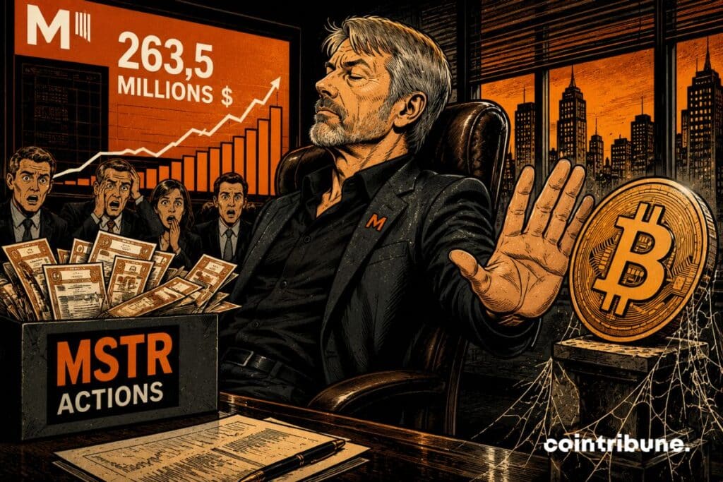 Strategy raises 263.5 million dollars of MSTR shares without buying Bitcoin: Is Michael Saylor changing strategy?