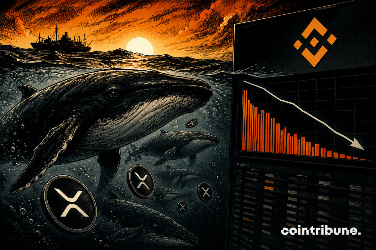Les baleines XRP désertent l’exchange crypto Binance.
