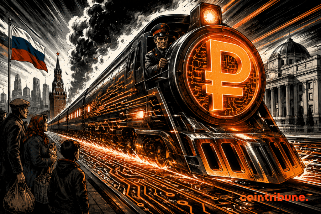 Un train-rouble numérique fonce, imposant la modernisation financière russe