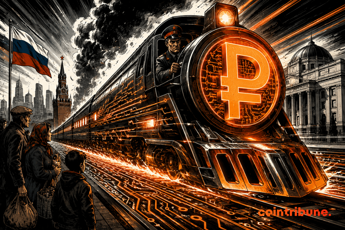 Un train-rouble numérique fonce, imposant la modernisation financière russe