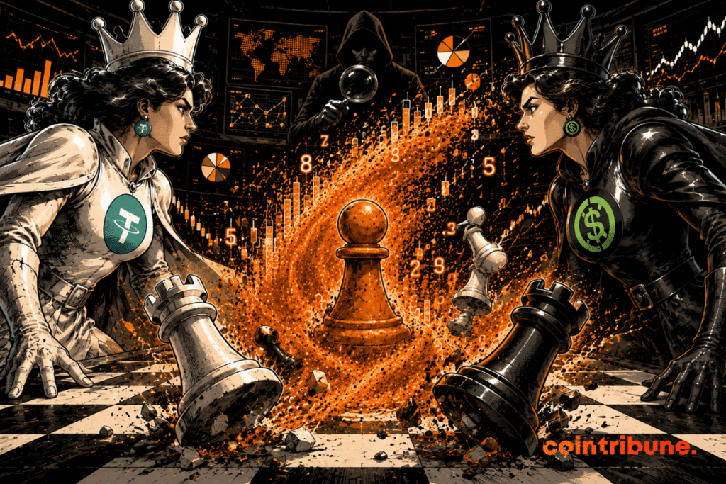 Two queens face off amid a storm of stablecoin data