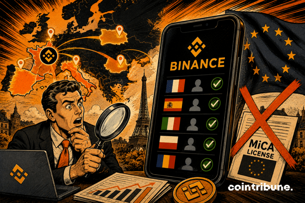 Un dirigeant d’un organe de régulation remarque que Binance accepte toujours les inscriptions d’utilisateurs européens malgré l’entrée en vigueur de MiCA.