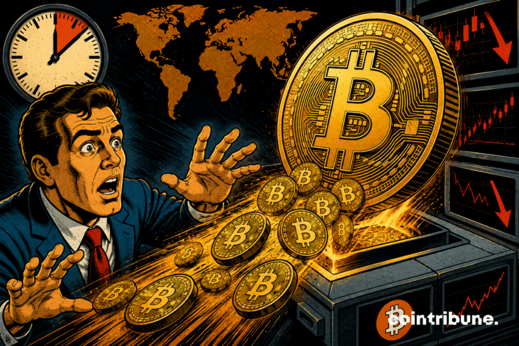 Un investisseur s’inquiète face à la quantité de Bitcoins qui revient sur les exchanges.