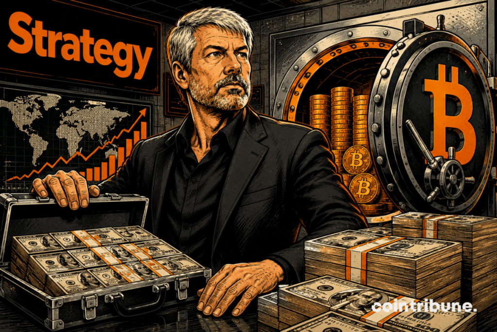 Michael Saylor dévoile la réserve de liquidités de Strategy.