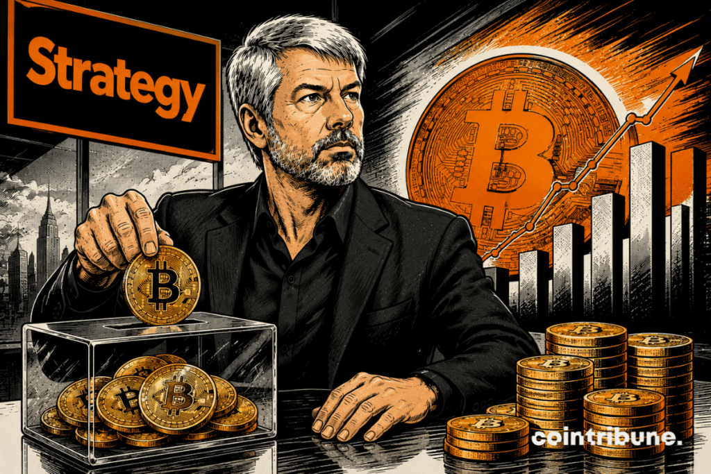 Michael Saylor is conducting a count of Strategy's Bitcoins.