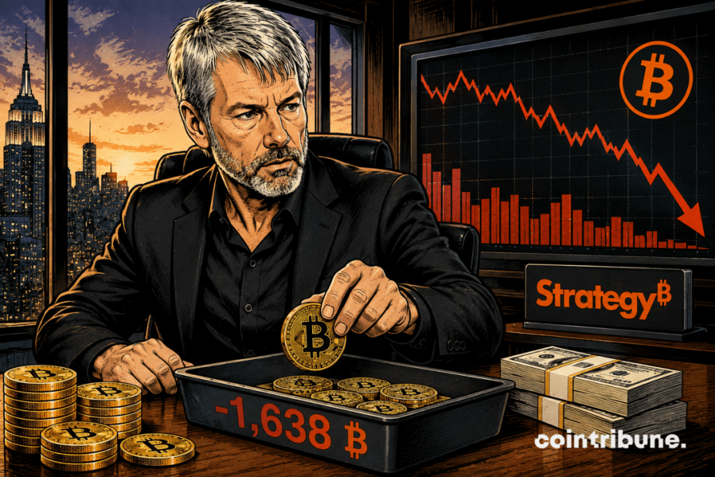 Strategy de Michael Saylor cède à nouveau du Bitcoins.