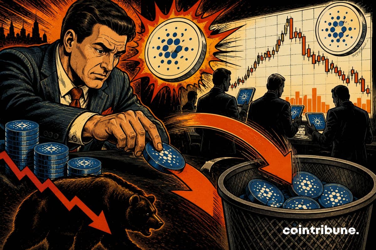 Cardano whales reduce their positions after the rebound of the ADA crypto.
