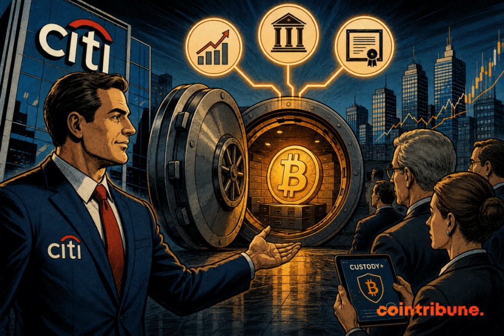 Citi abre sus servicios a los inversores institucionales, uniendo el bitcoin y las finanzas tradicionales en torno a una solución segura de custodia de activos.
