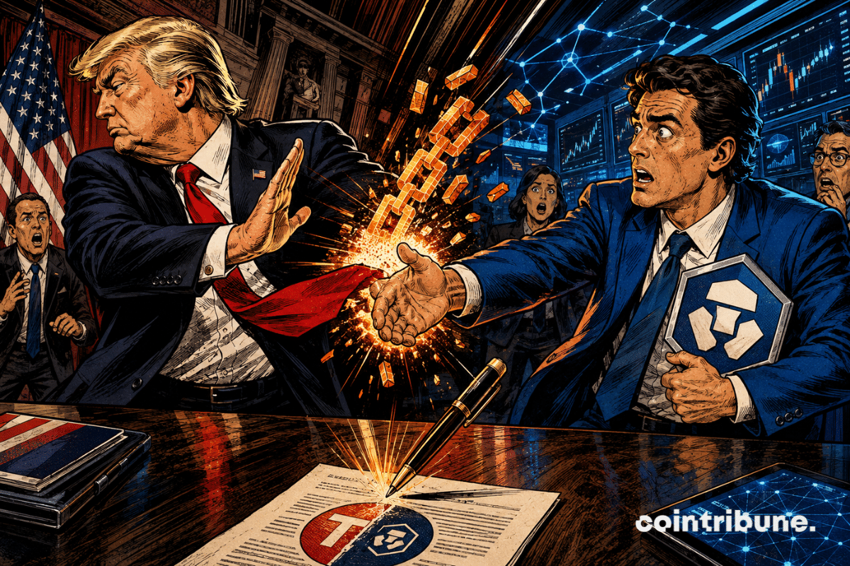 Trump Media Backtracks on Its Crypto Partnership With Crypto.com