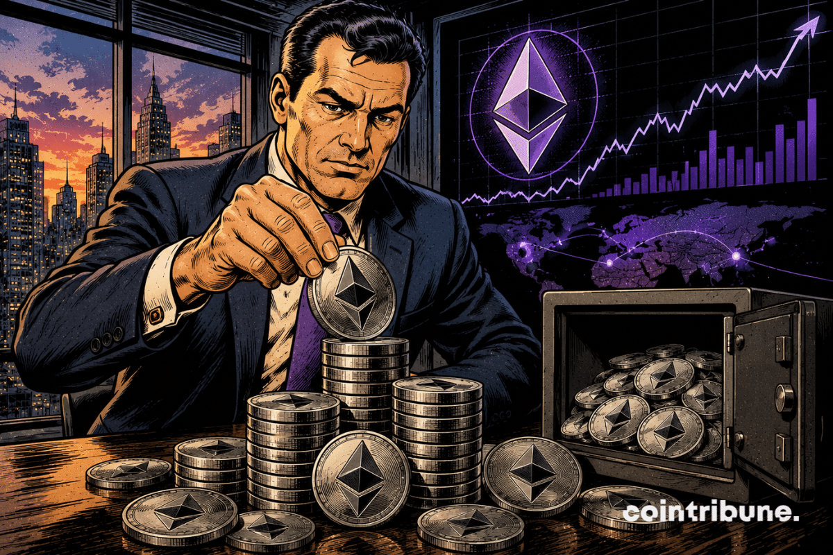 Un dirigeant de BitMine prépare un stock d’ETH.