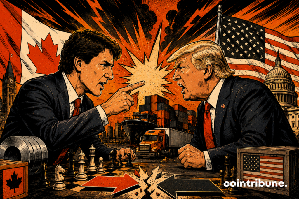 A commercial clash between the United States and Canada.