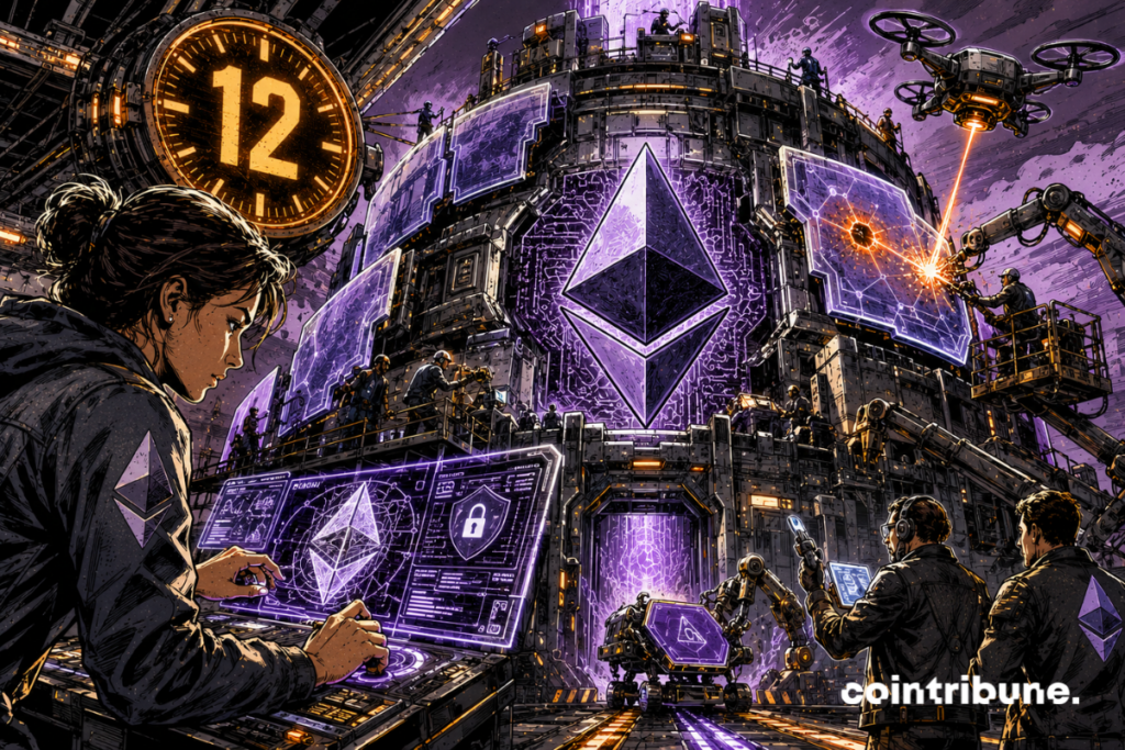 Des ingénieurs renforcent une forteresse Ethereum pendant qu’un compte à rebours affiche 12.
