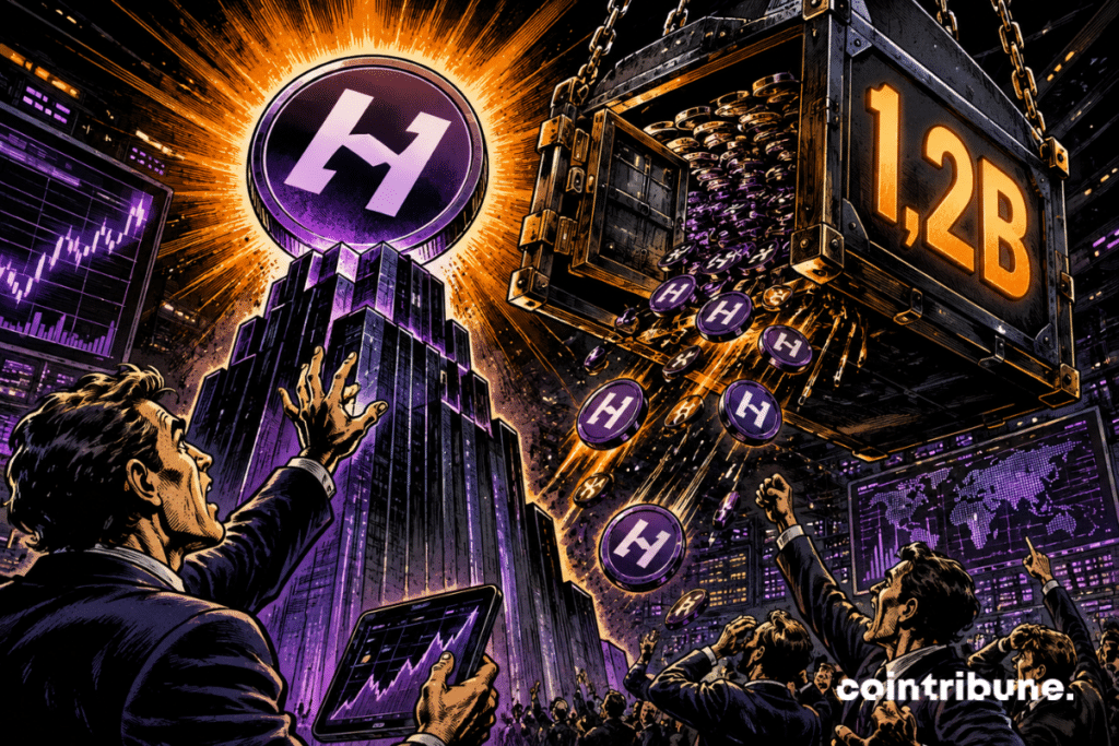 HYPE dominates the market as a vault marked .2B unleashes a wave of tokens.