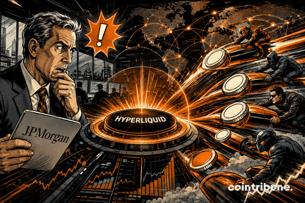 JPMorgan observa a Hyperliquid bajo la presión de varios competidores en el mercado cripto.