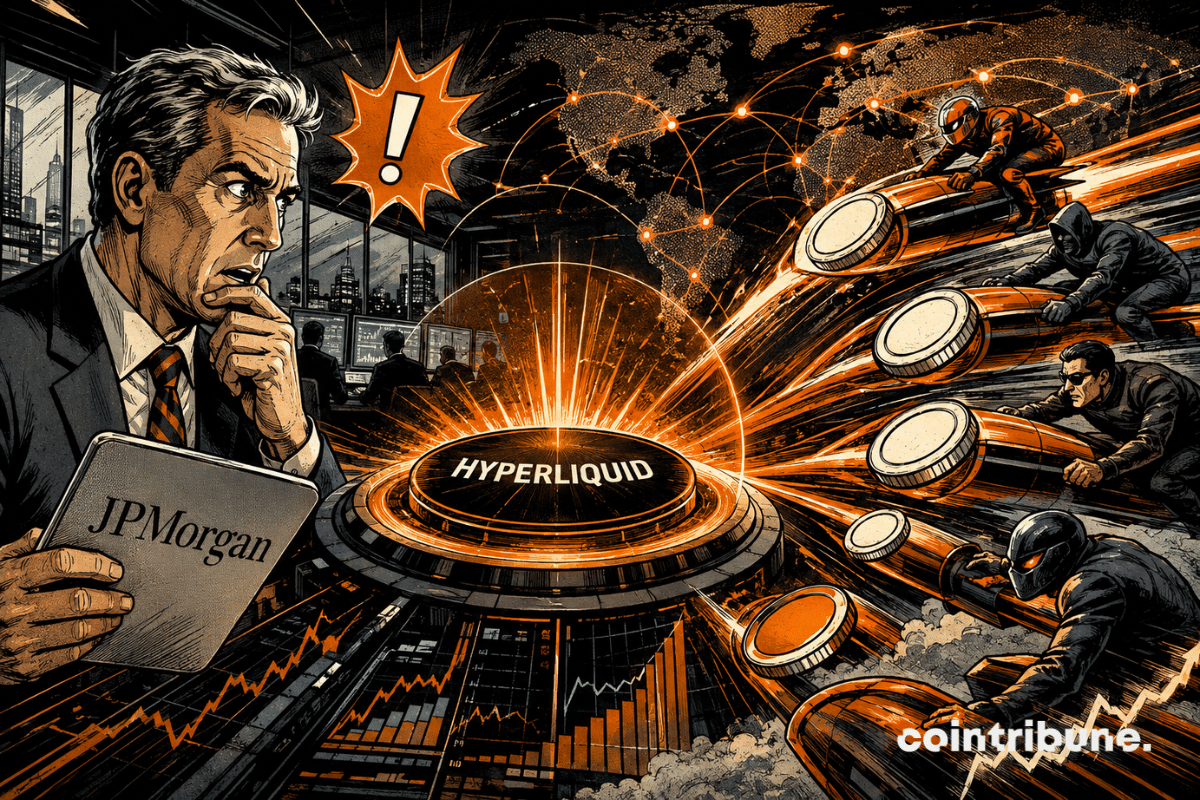 JPMorgan sees Hyperliquid facing pressure from several competitors in the crypto market.