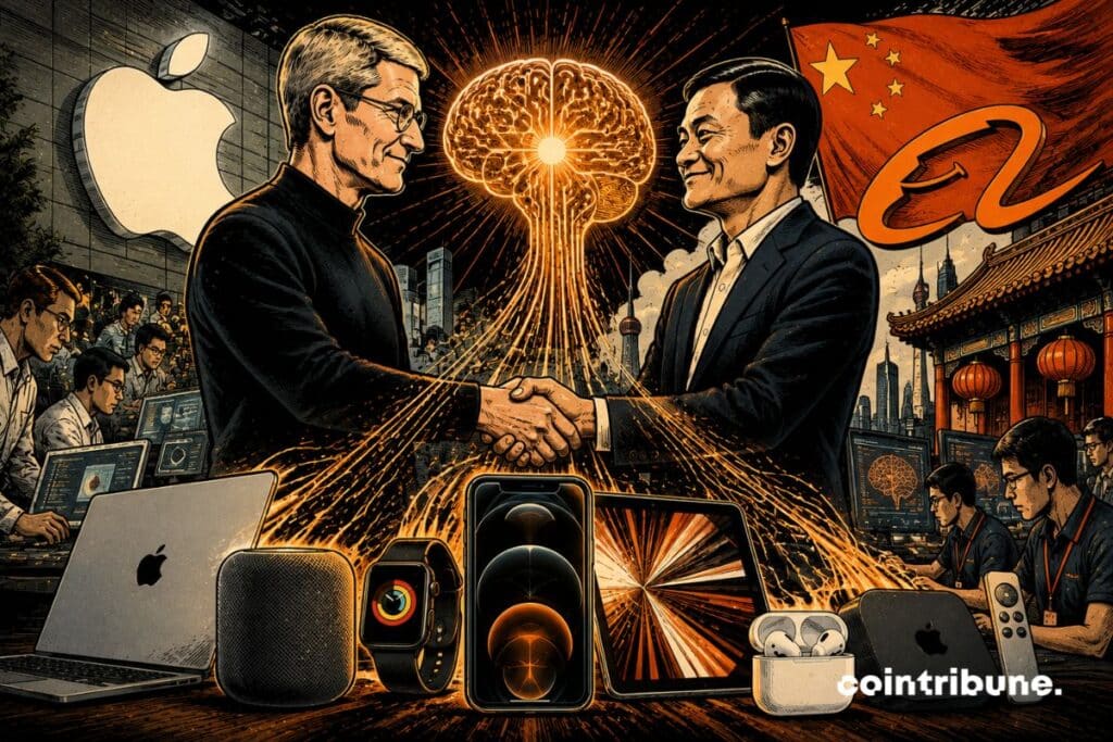Apple trains its own AI for China, with the help of the giant Alibaba, a first for a foreign company!