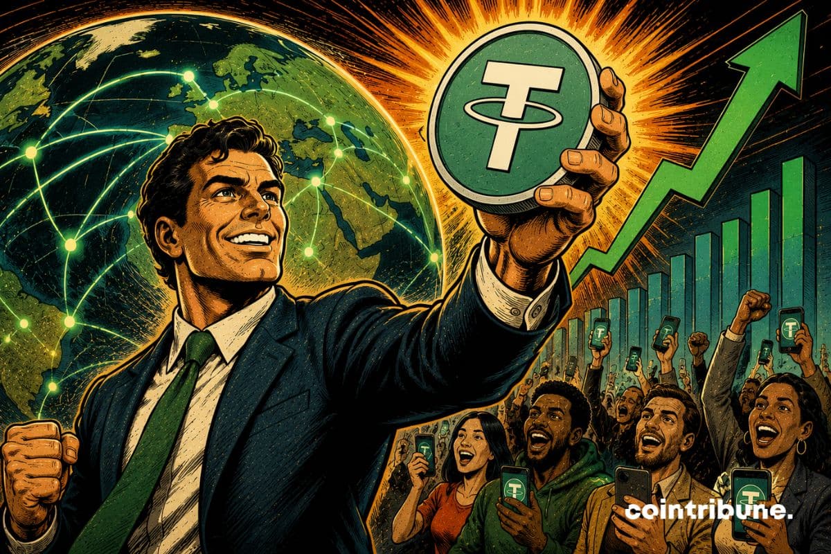 Tether affiche 1,5 milliard $ de profit et 650 millions d'utilisateurs USDT au T2 2026. Derrière ces records, un modèle économique fragile.