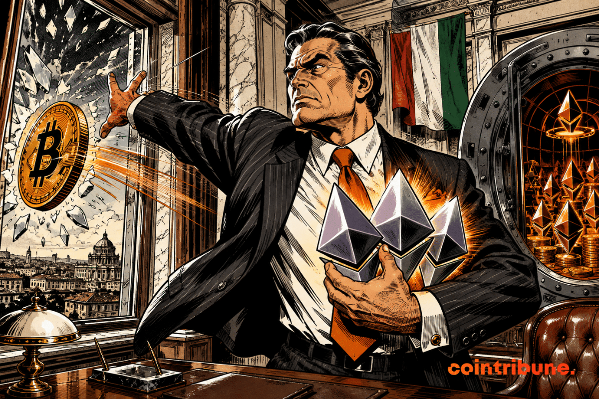 Crypto ETF: Italian banker dumps BTC and hoards ETH