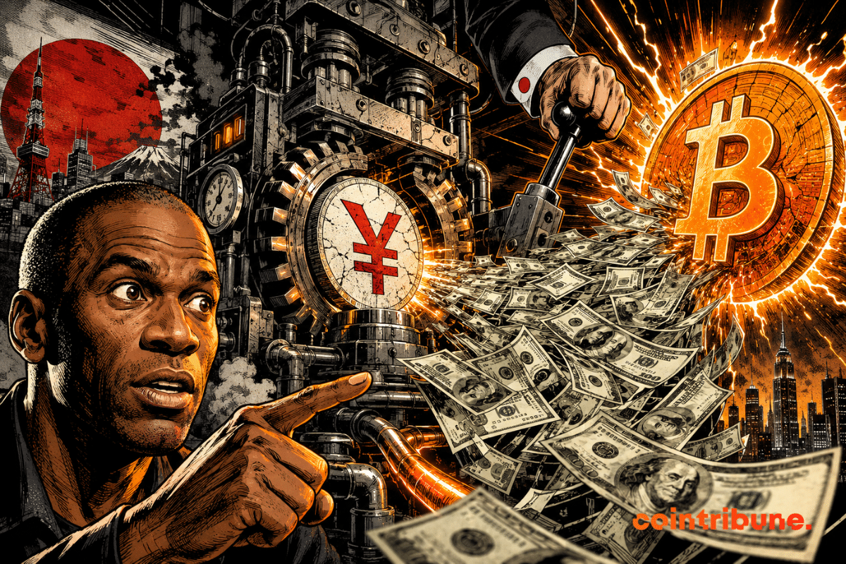 Arthur Hayes reveals a machine turning yen into Bitcoin