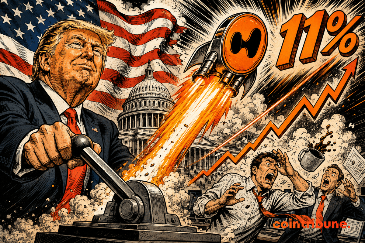 Trump propulse la crypto Hyperliquid de 11 % devant le Capitole