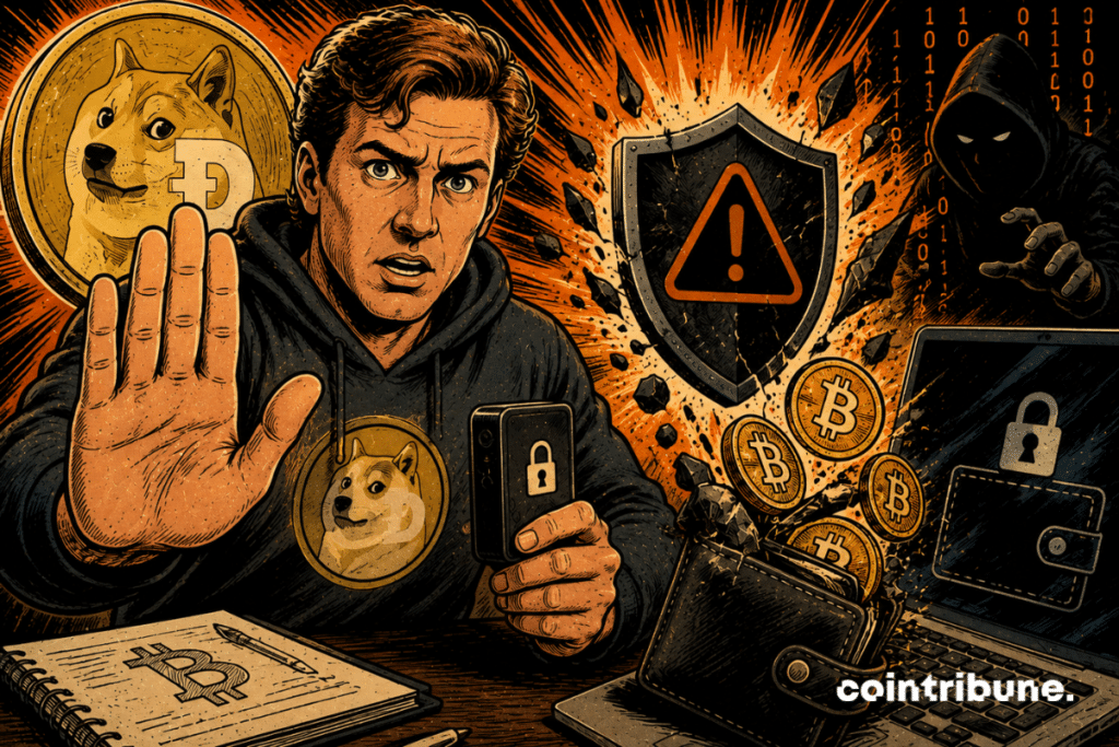 A Dogecoin contributor is warning Bitcoin holders about the risks of hacking and the critical importance of securing their wallets.
