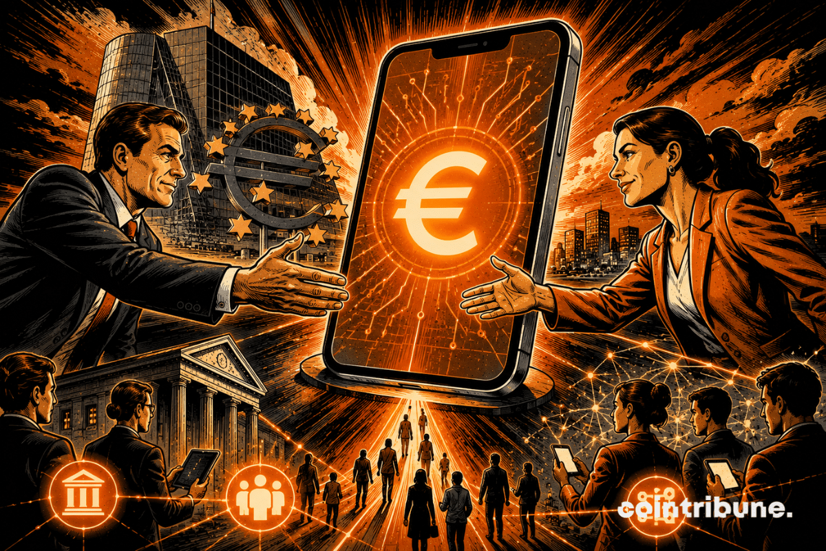 Euro numérique : La BCE précise enfin le rôle des banques et des fintechs Euro numérique : La BCE précise enfin le rôle des banques et des fintechs