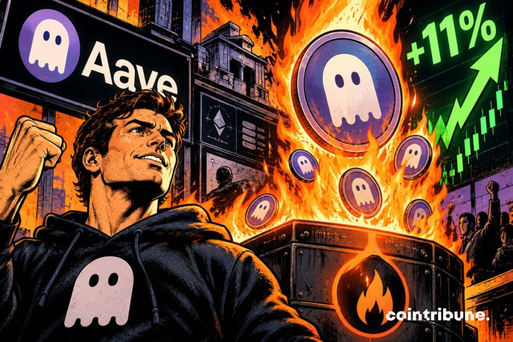 Aave soars after Stani Kulechov’s remarks about a crypto token burn, and DeFi resists US rates.