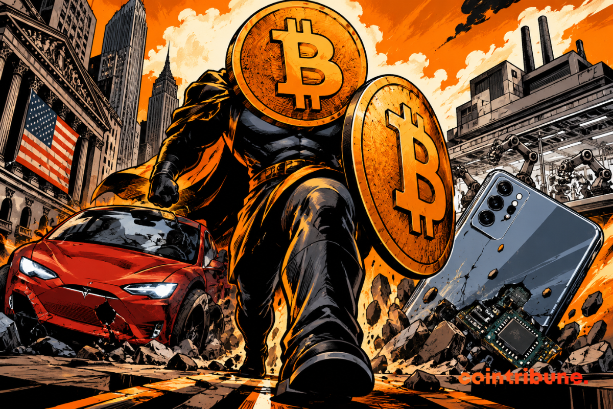 Bitcoin dépasse Tesla et Samsung en capitalisation