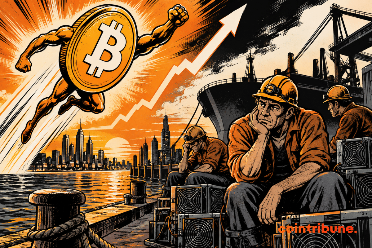 Bitcoin soars 22%, but miners fall and shake the global crypto market