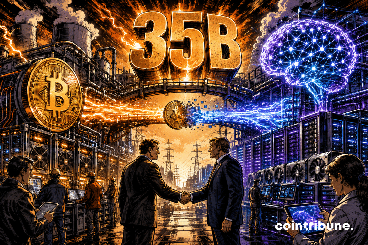 AI: Anthropic Bets $35 Billion and Propels a Former Bitcoin Giant