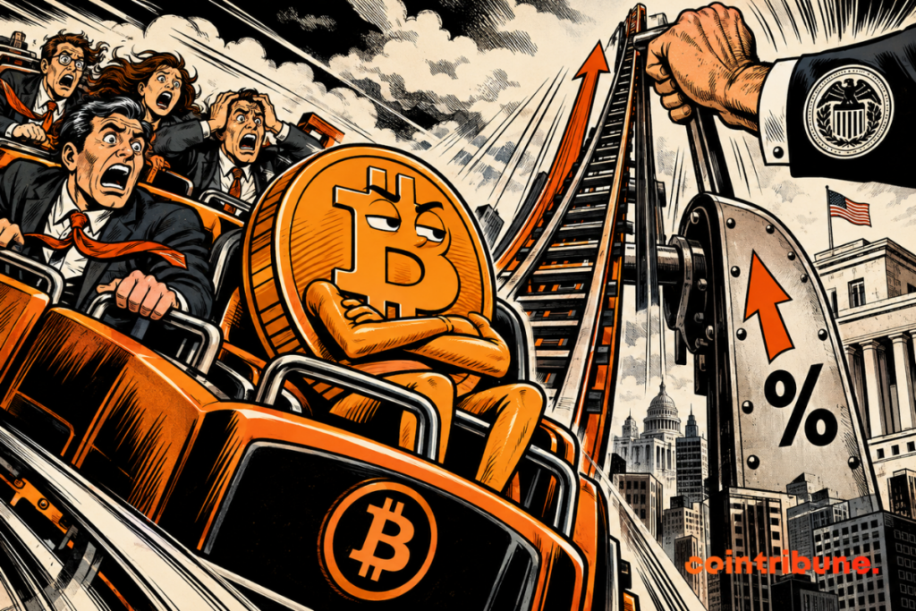 Bitcoin reste stable malgré la hausse des taux de la Fed, tandis que les marchés financiers évoluent sous pression.