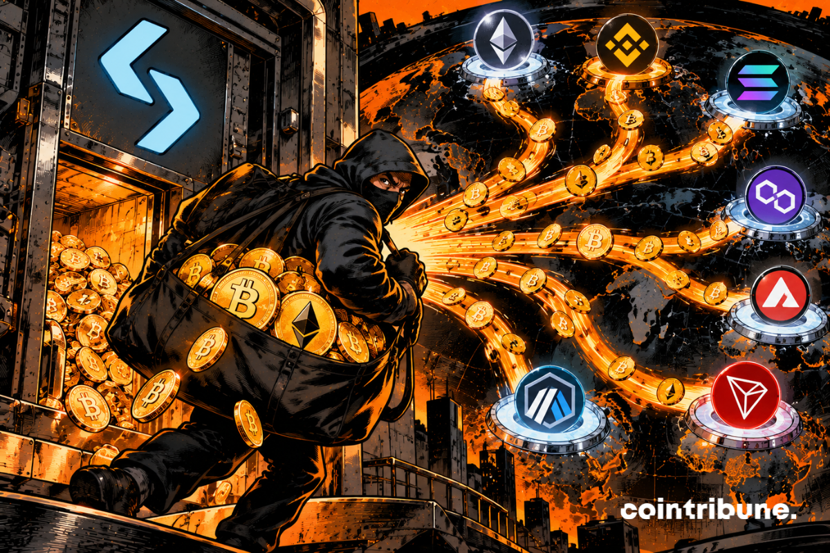 Un hacker réalise un braquage crypto sur plusieurs exchanges dont Bitget.