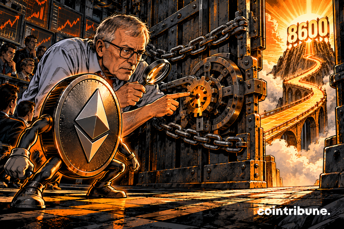 Peter Brandt vise 8600 dollars pour l’Ether sous une condition