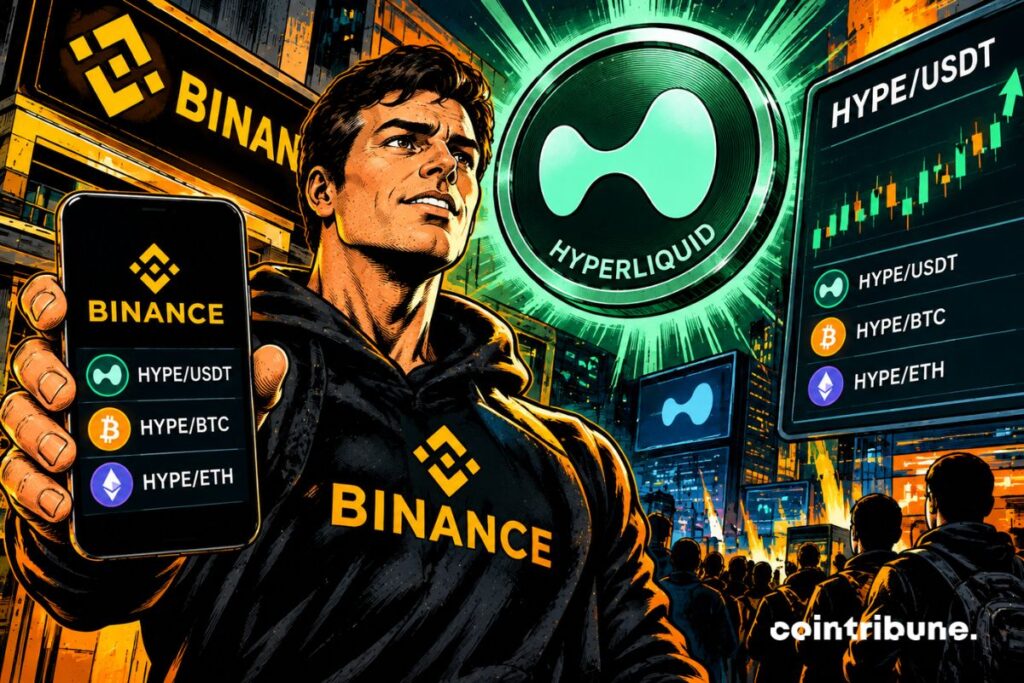 Binance ouvre HYPE au teading comptant à 11h UTC, heure de France avec trois paires crypto, un Seed Tag et un quiz tous les 90 jours.