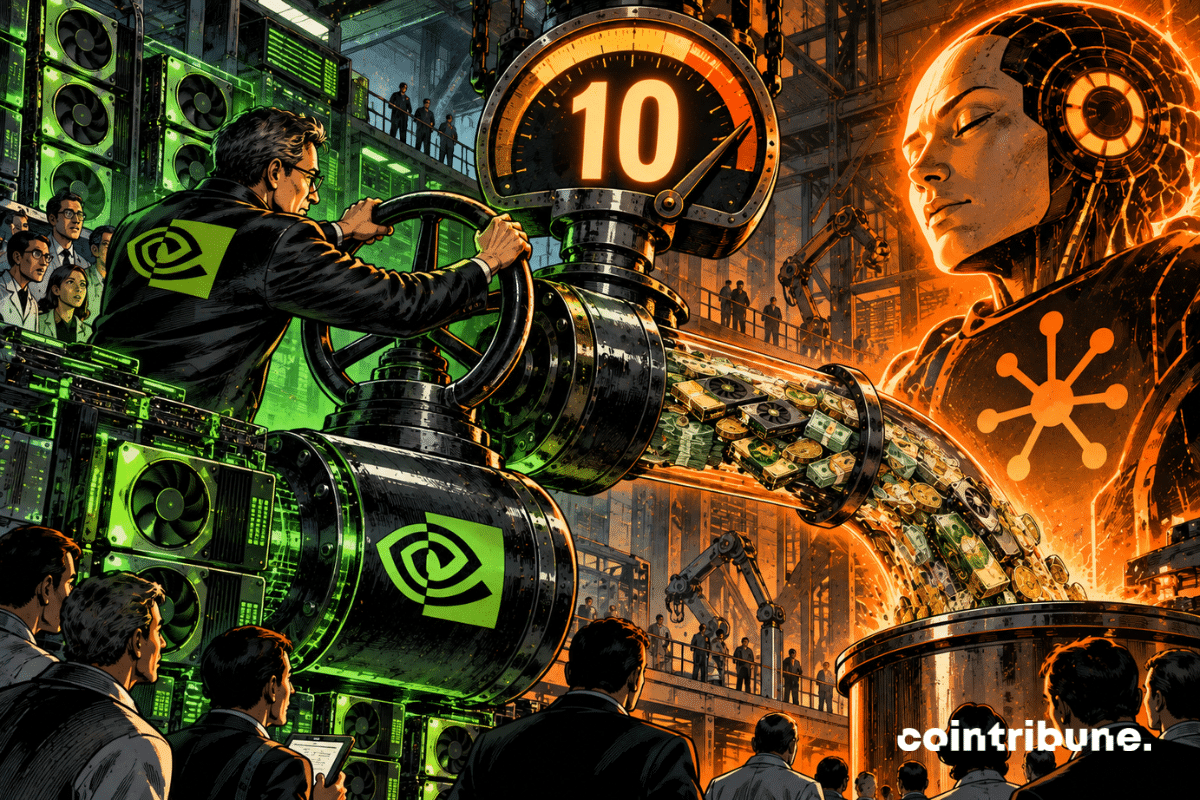 IA : Nvidia pourrait investir 10 milliards de dollars dans Anthropic