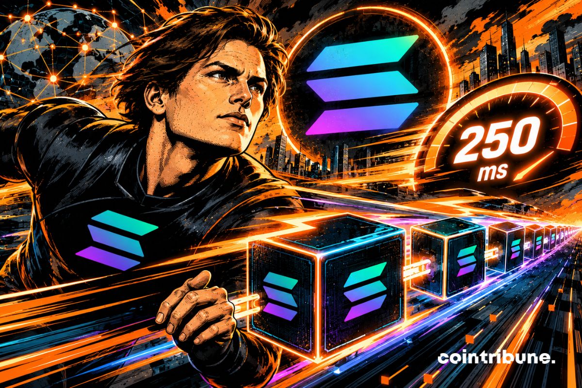 Crypto: Solana Reaches 250 Milliseconds For its Blocks