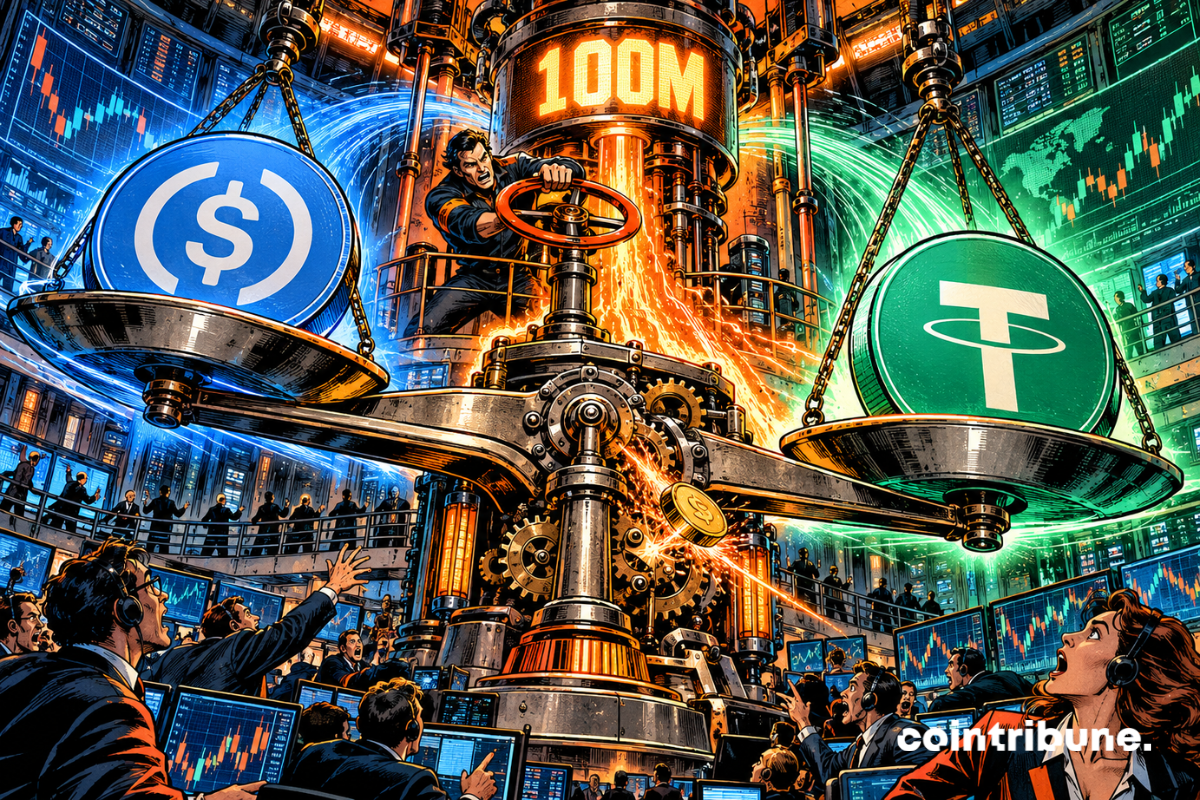 Binance Bets $100 Million on Circle in Its Battle With Tether