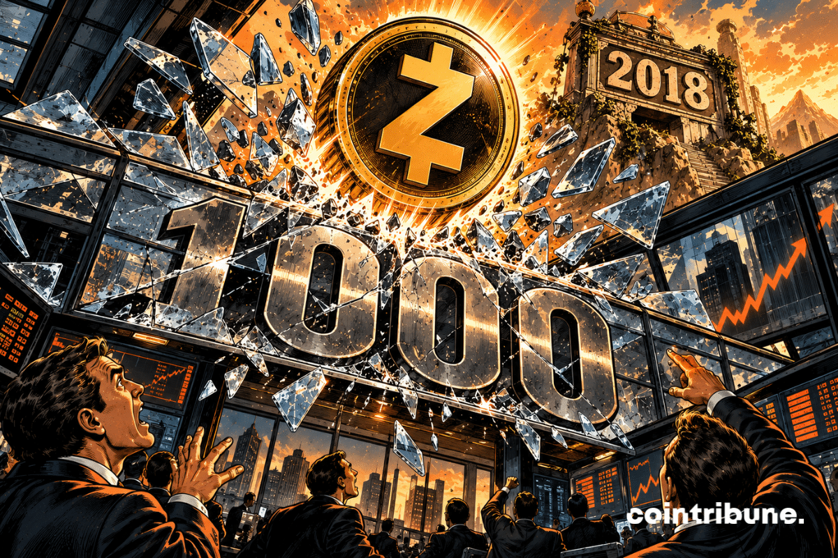 ZEC Hits $1,000 As Leverage Raises The Risk Of A Sharp Dro