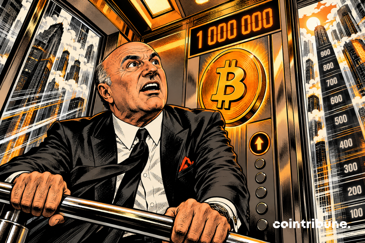1 million dollars for Bitcoin? Kevin O’Leary reveals the risk that could change everything