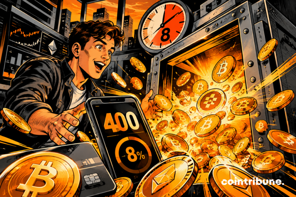 Nouveau sur OKX : jusqu'à 400 € offerts, 8 % de bonus jusqu'au 8 octobre
